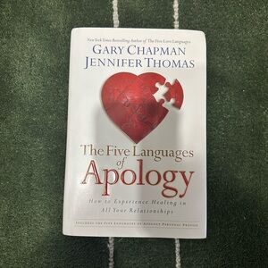 The Five Languages of Apology Book by Jennifer Thomas
